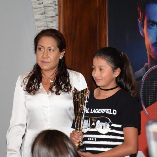 Montserrat García Ranking APT No.  2 de Verde Damas, junto a Patricia Arnez, Vocal APT